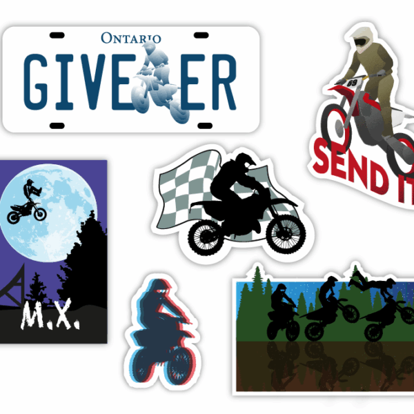 Motocross Sticker Pack